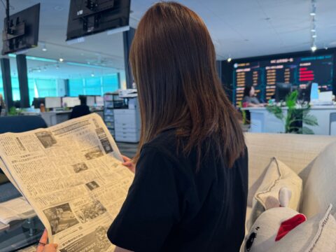 【中部経済新聞_掲載】女子大学生との交流会開く
