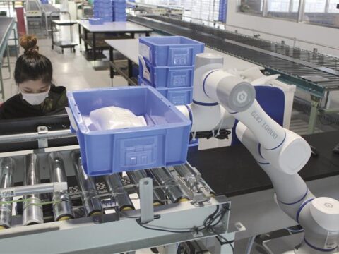 【中部経済新聞_掲載】テルミック 常滑工場に協働ロボ導入　効率化と女性の負担軽減